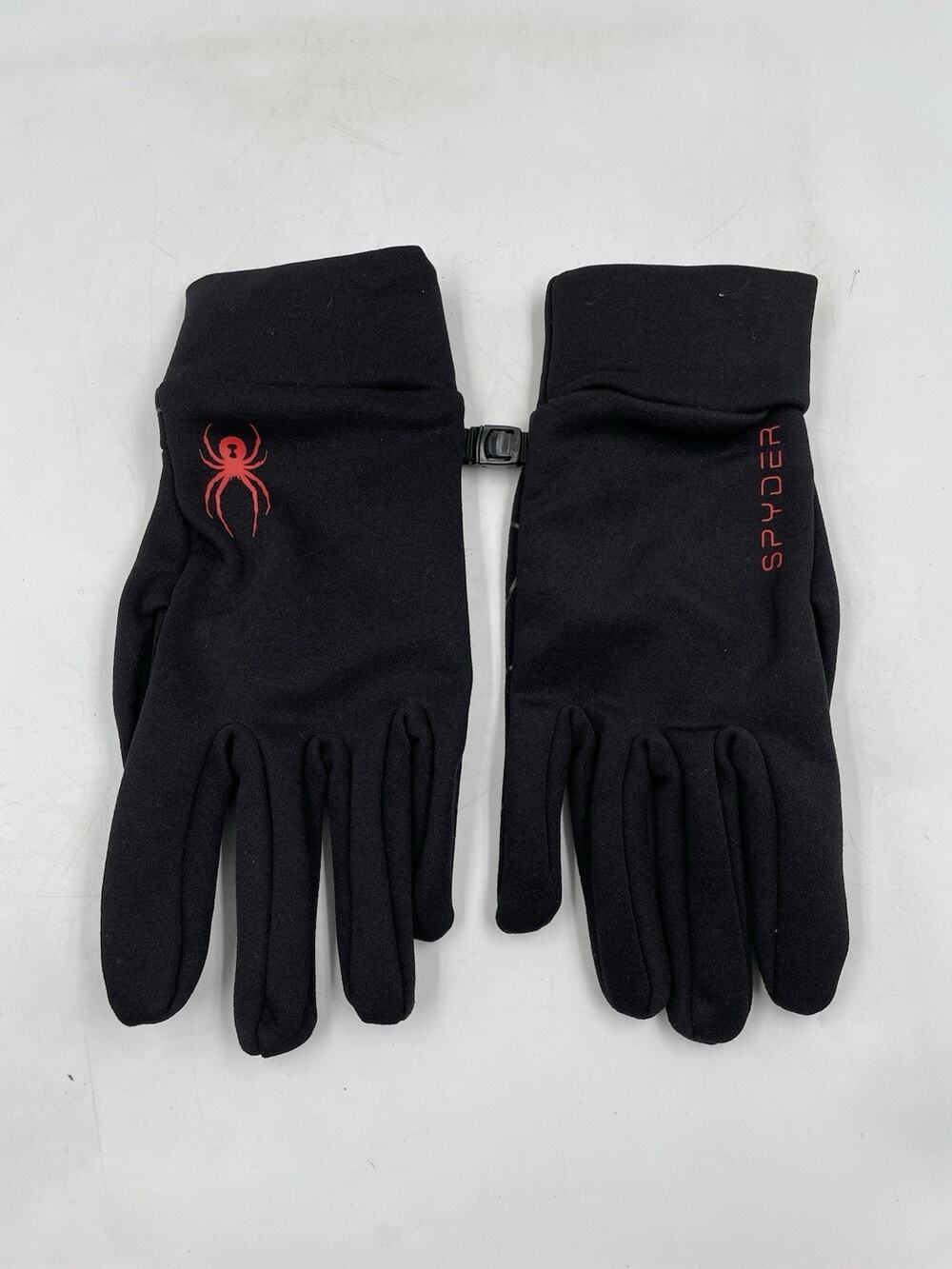 Men’s Spyder Winter Gloves Black Size Large/Xlarge EUC